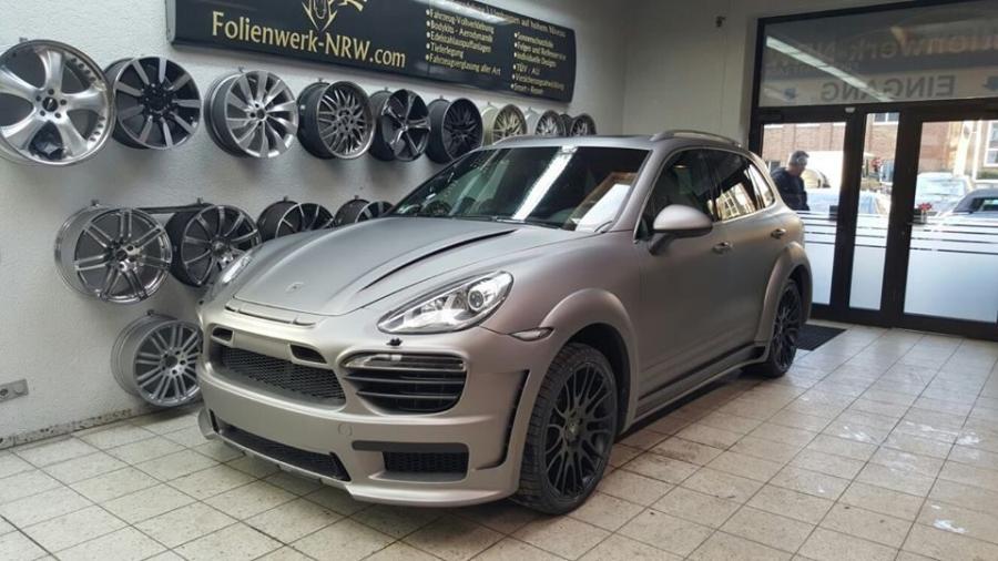 Porsche Cayenne by Prior Design and Folienwerk-NRW '2016